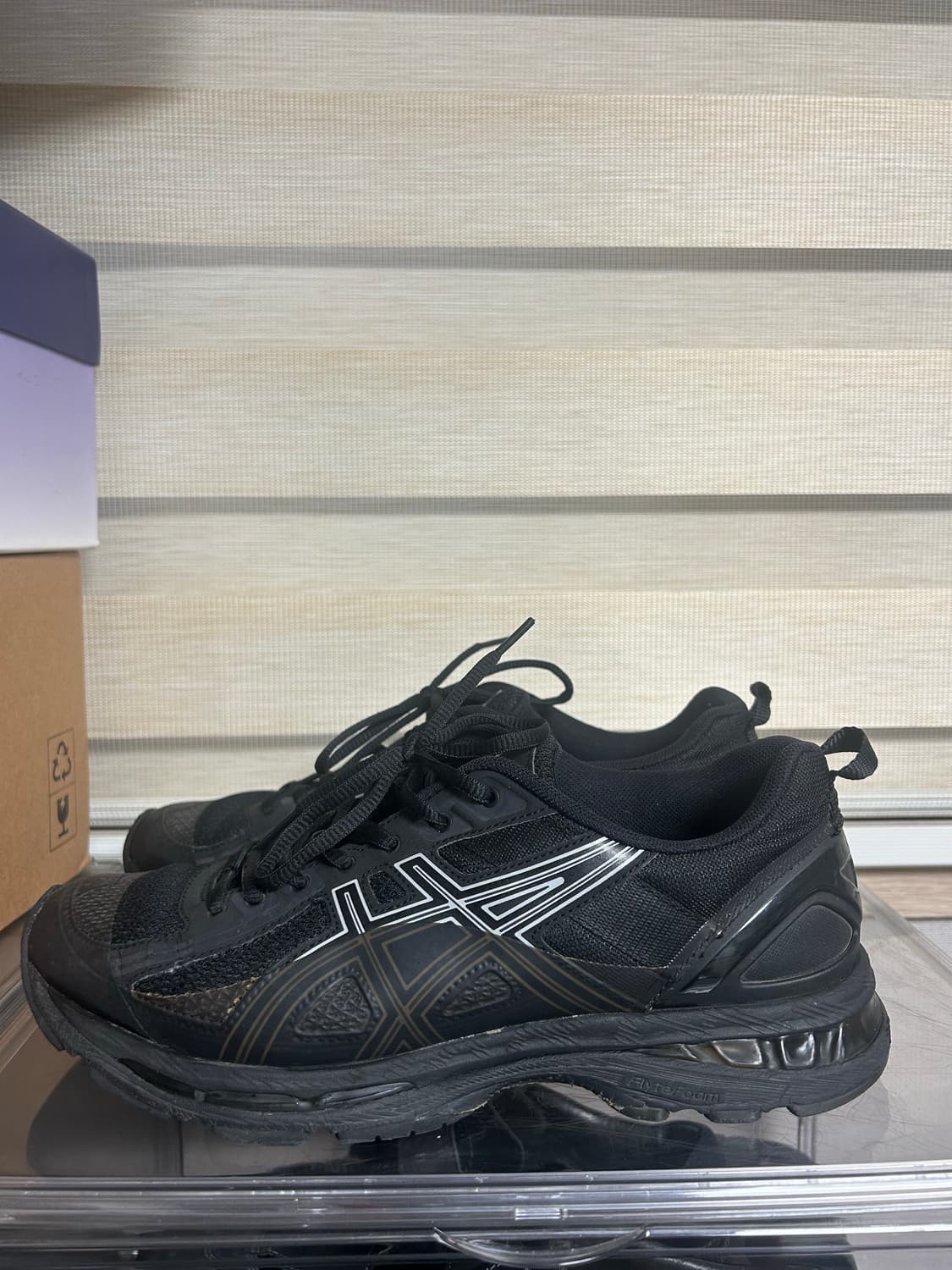 (260) 아식스x키코 젤버즈1 블랙 상품이미지1