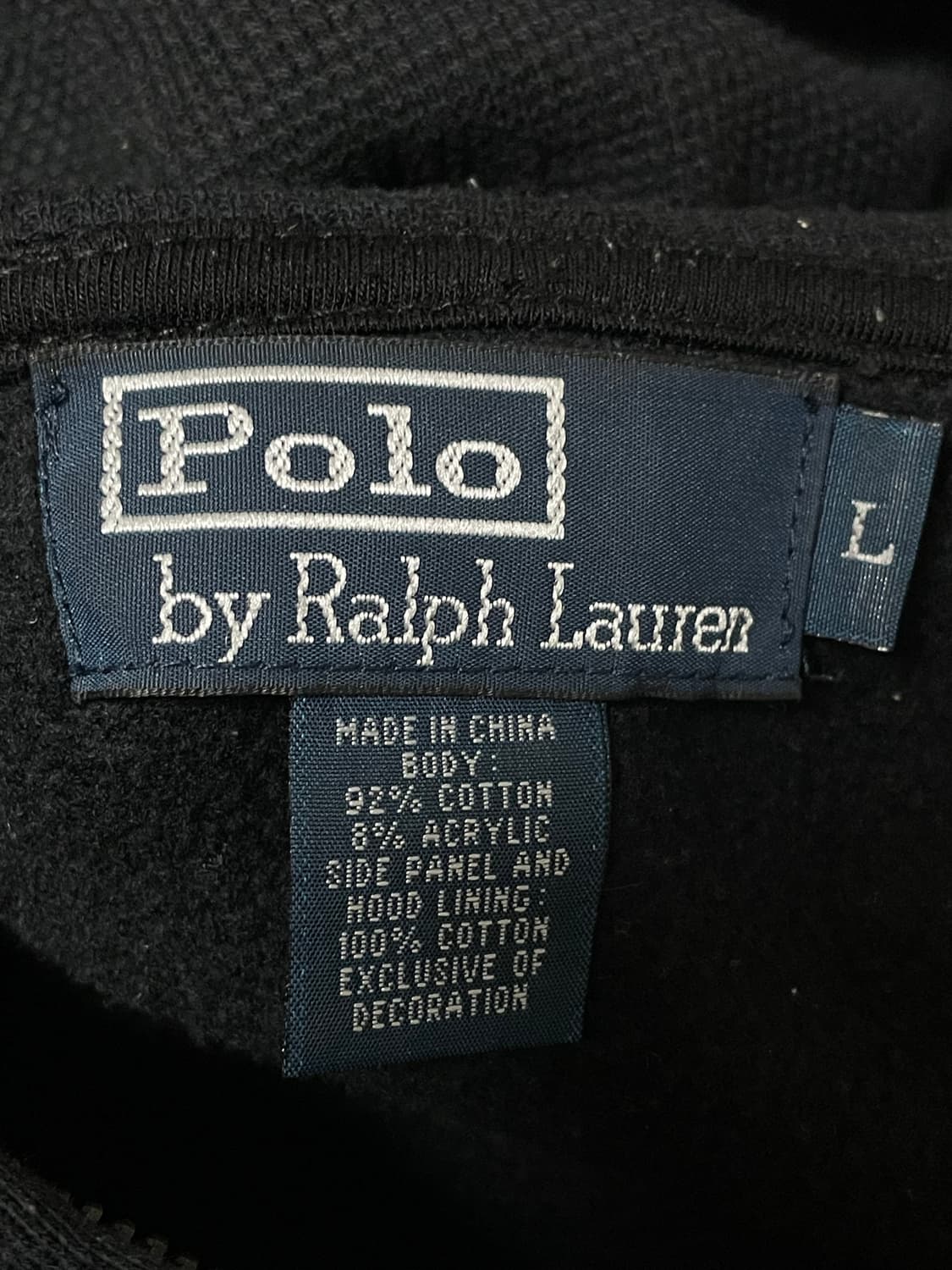 (희귀템)폴로 빅포니 후드집업 L “당일배송” 상품이미지5