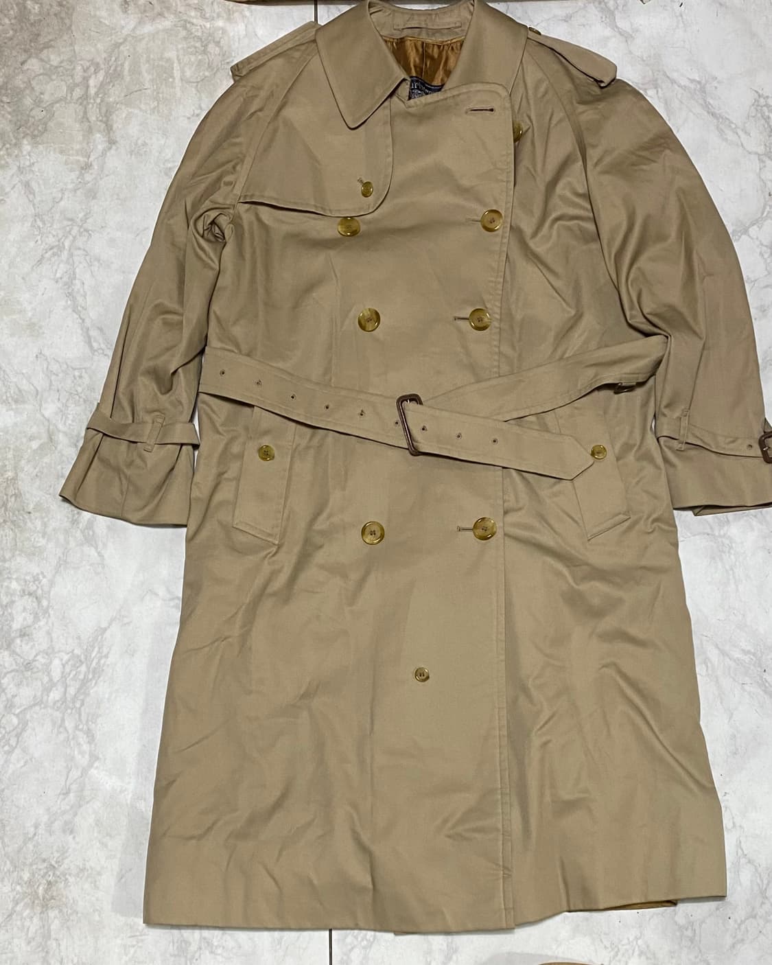 버버리 베이지 롱 코트 내피포함 105 상품이미지1