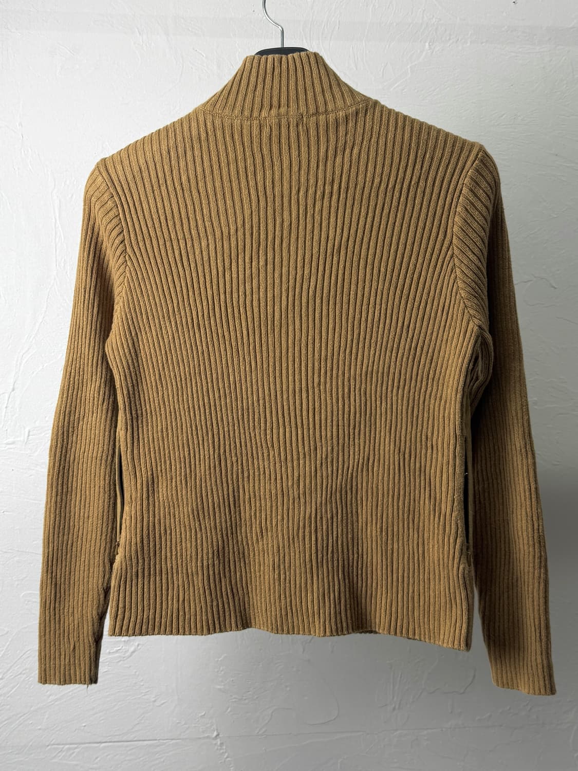 Seattle Suede 믹스드 니트 집업 상품이미지5