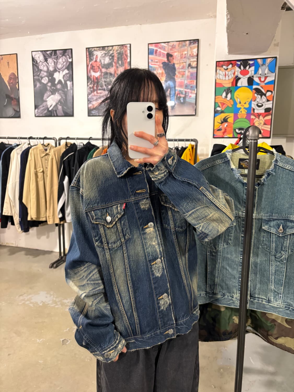 리바이스 워시드 데님자켓 상품이미지3