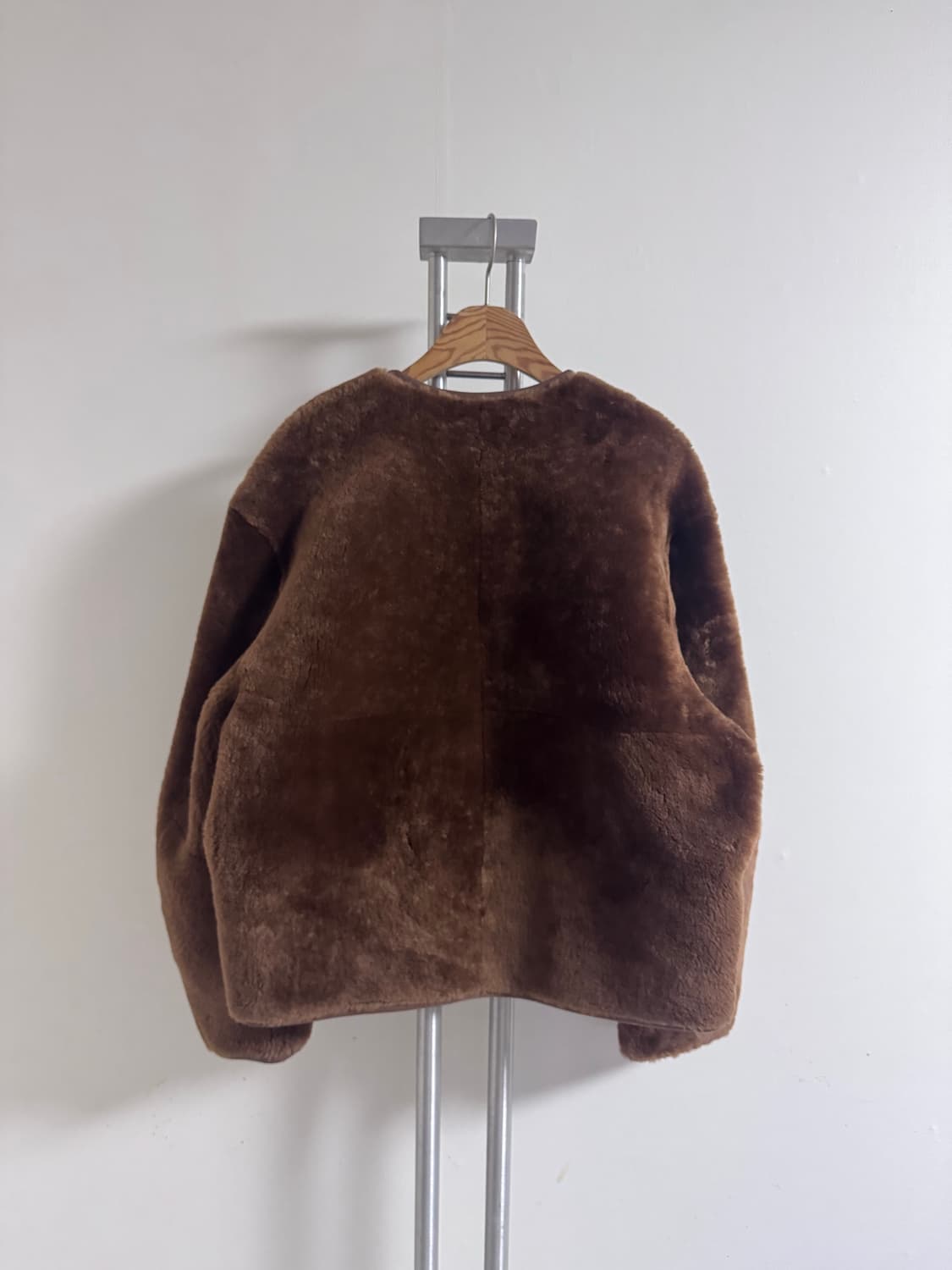 스티븐알란 여성 양털 양면 무스탕 S 상품이미지4