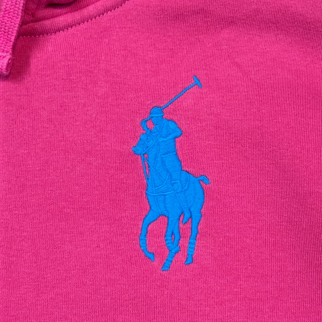 S) 폴로 랄프로렌 빅포니 핑크 후드집업 상품이미지4