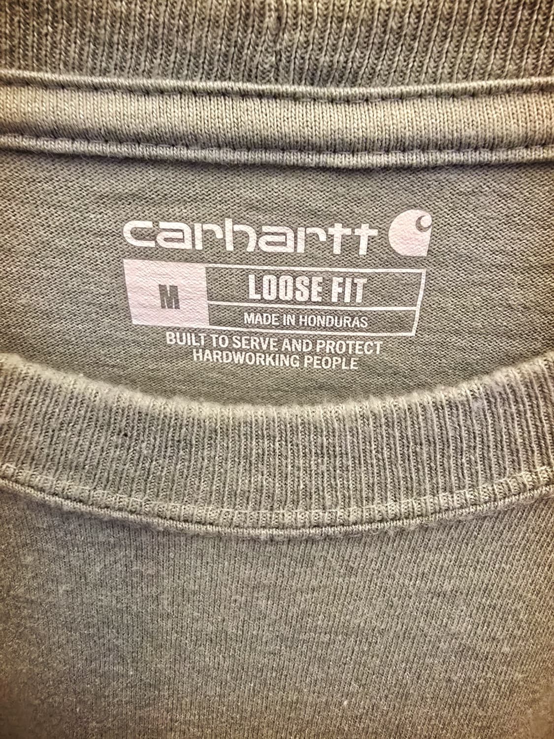 칼하트(Carhartt) 루즈핏 헤비웨이트 롱슬리브 티셔츠 상품이미지6