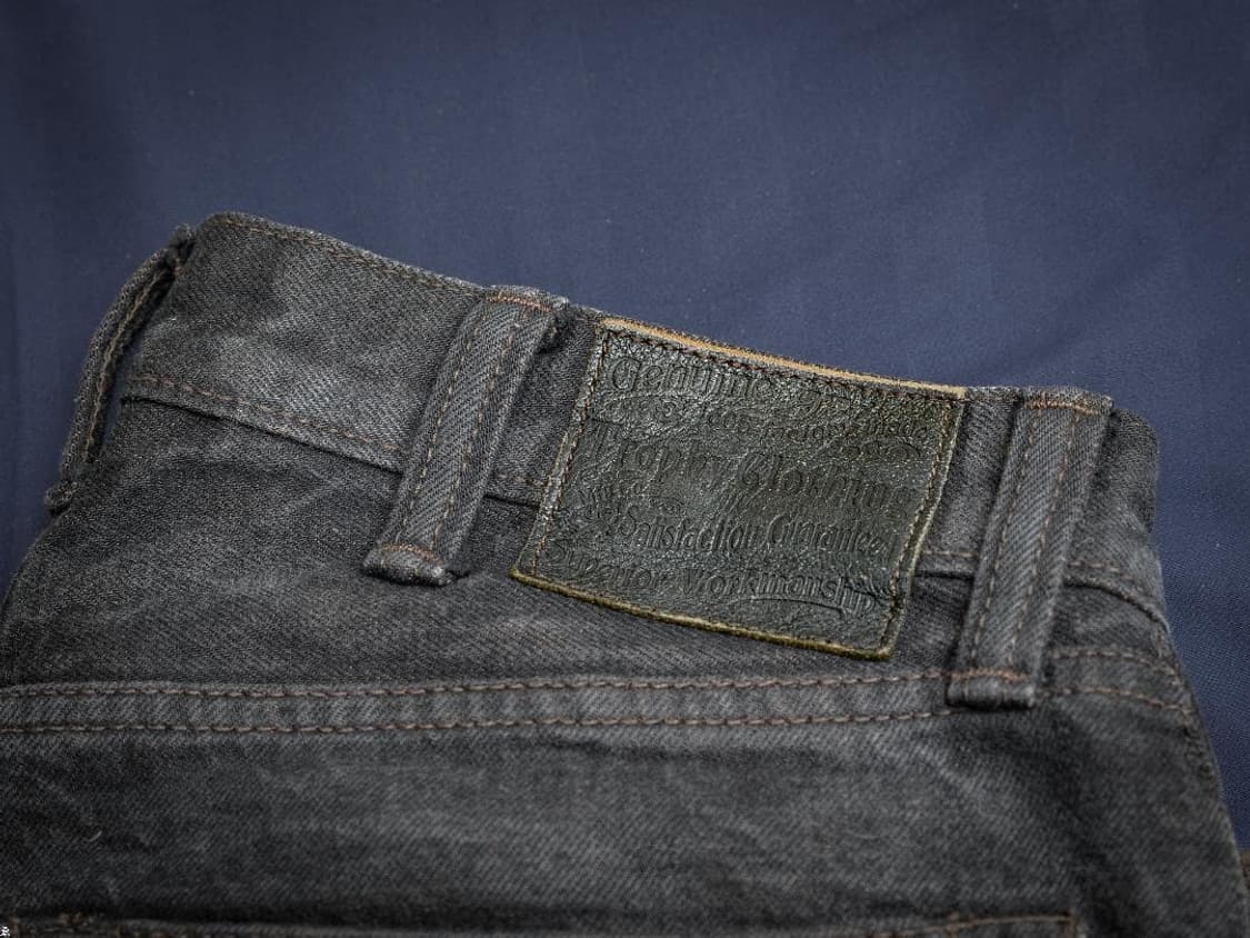 [27] 트로피클로딩 1906 블랙키 더블니 데님 팬츠 상품이미지3