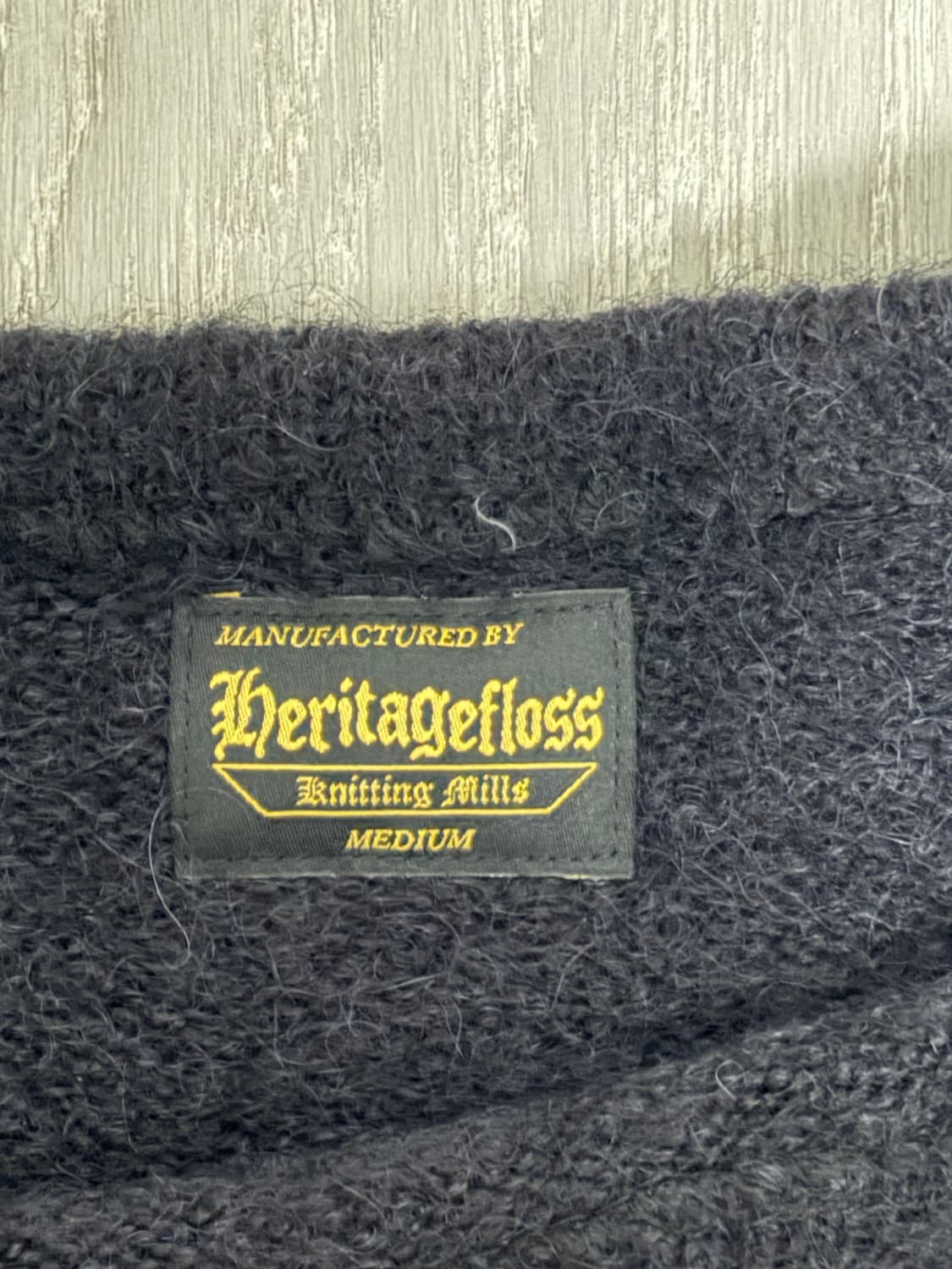 헤리티지플로스 알파카 니트 팝니다. 상품이미지2