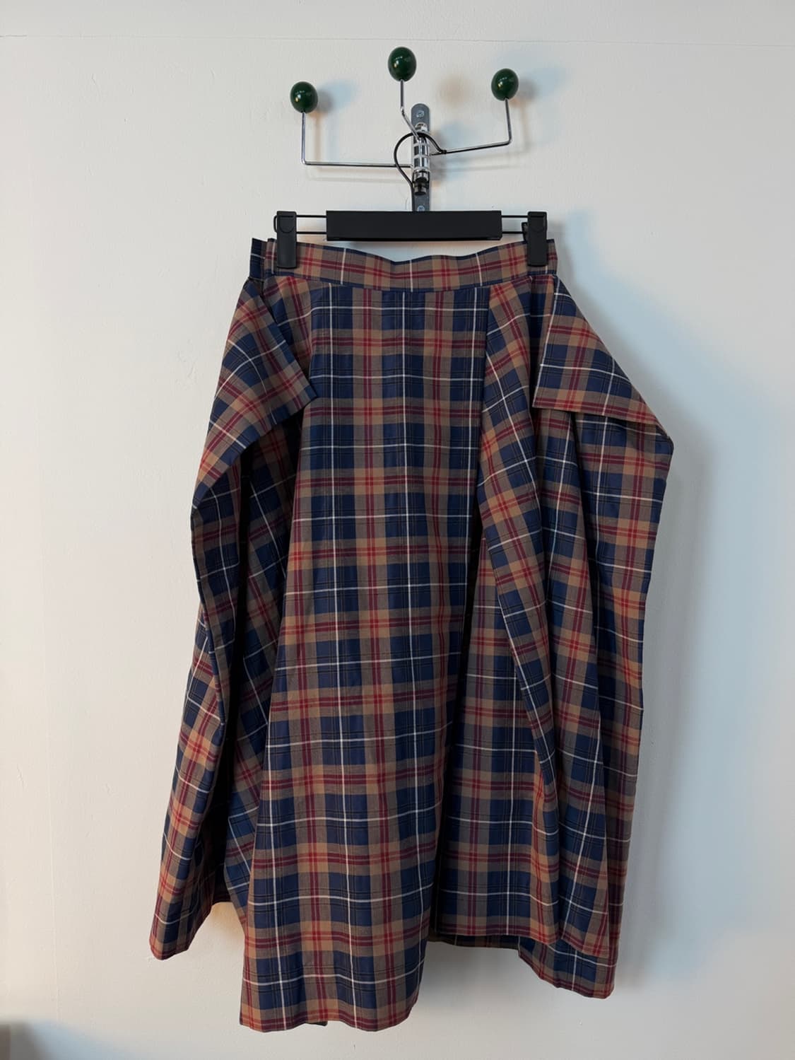 비비안 웨스트우드 레드 라벨 체크 치마  상품이미지2