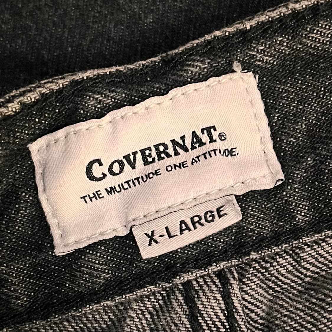 커버낫 블랙진 데님팬츠 X-LARGE 상품이미지5