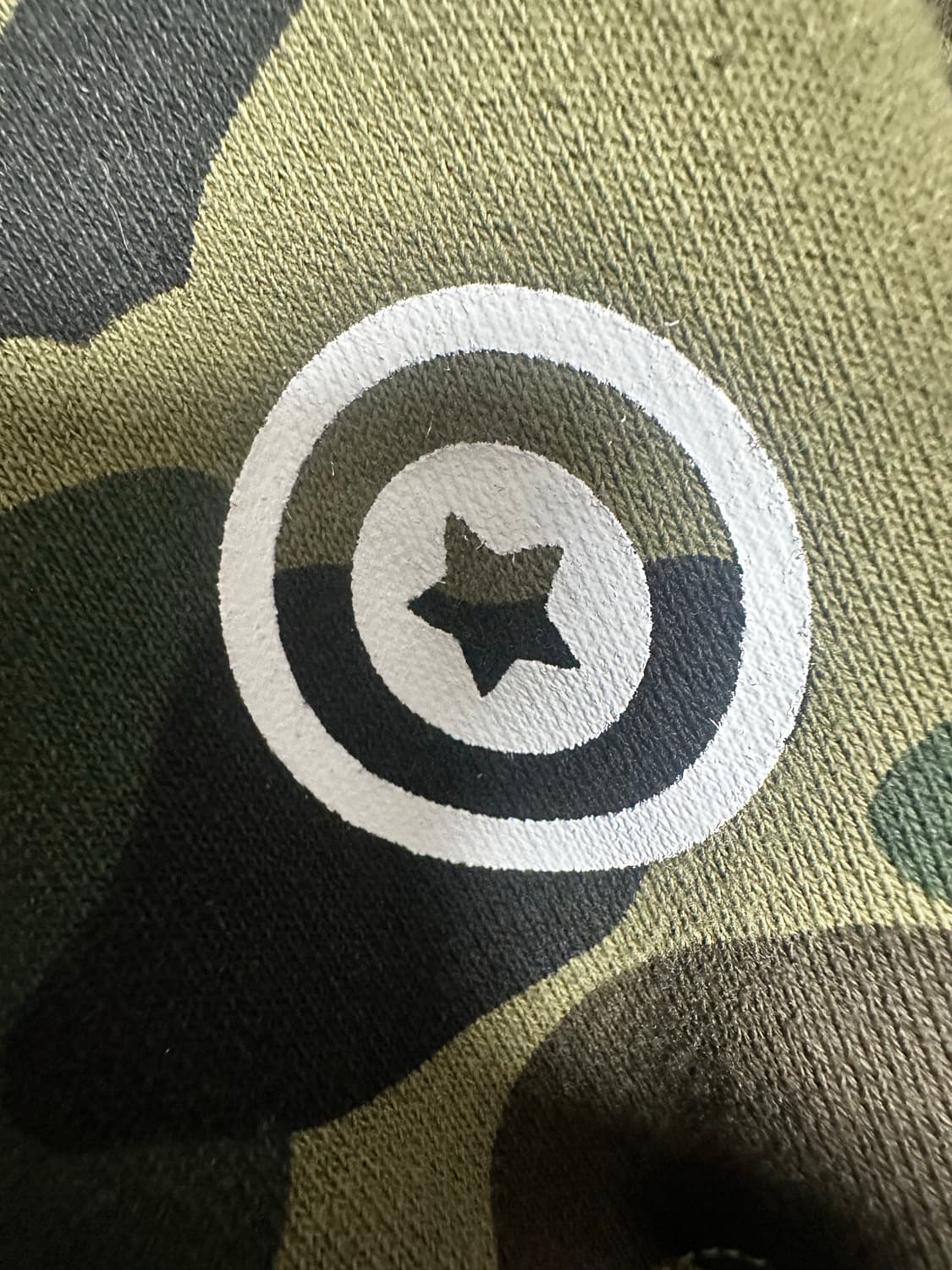 베이프 샤크 녹계 후드집업 2XL 상품이미지5