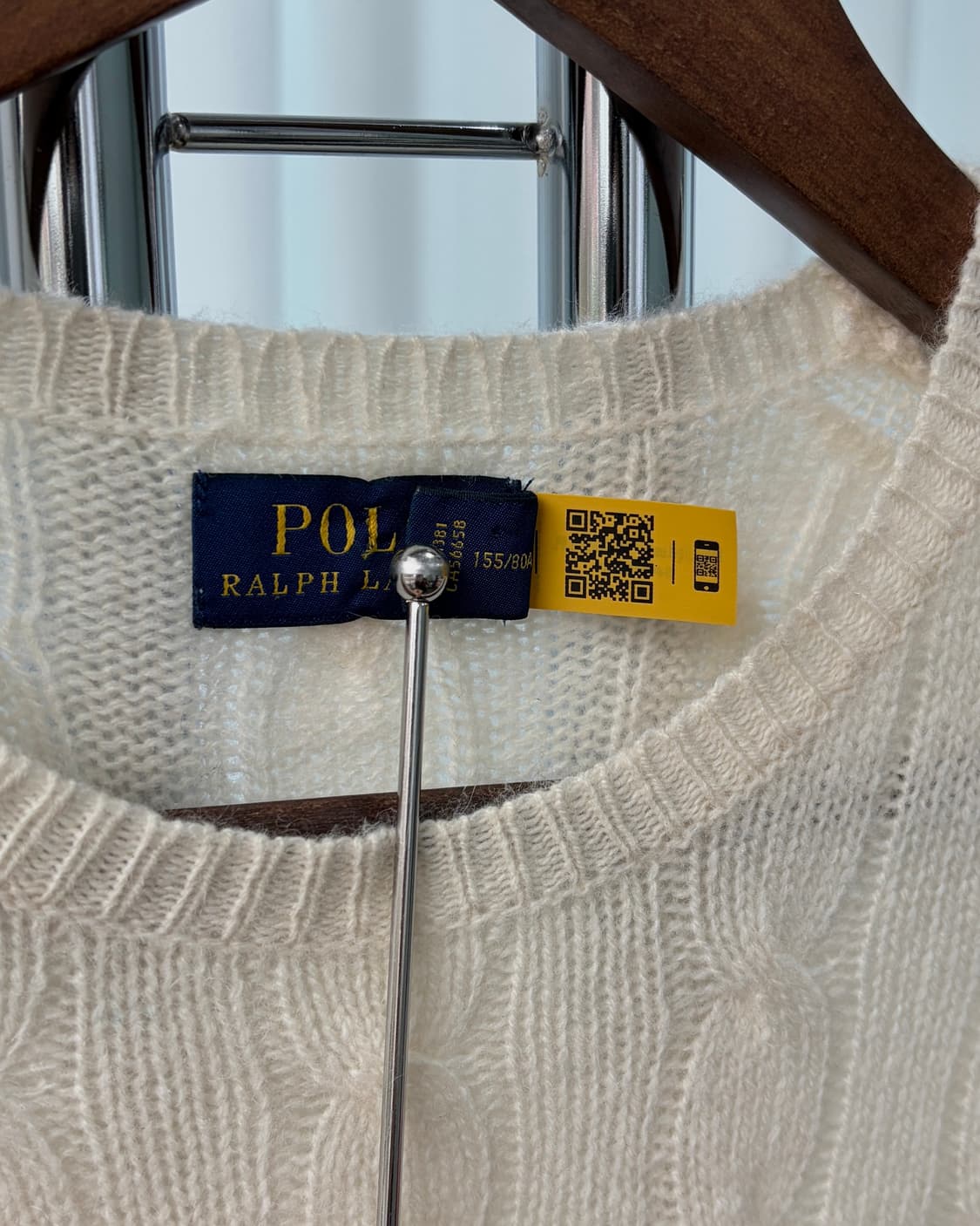 [XS]폴로 랄프로렌 캐시미어 혼방 케이블 니트 상품이미지8
