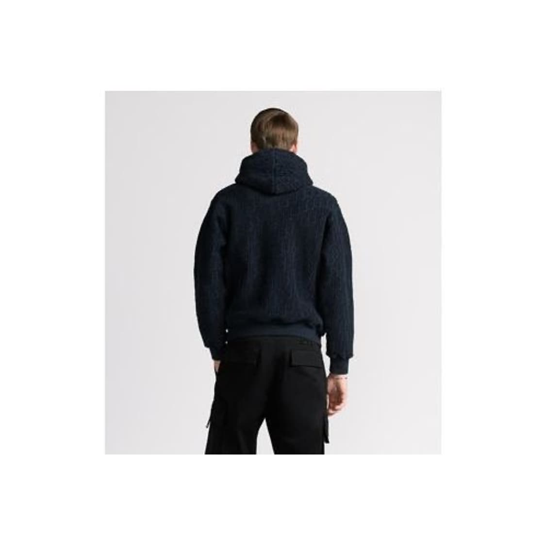 (S+/L) / 디올 오블리크 네이비 후드 티셔츠 상품이미지7