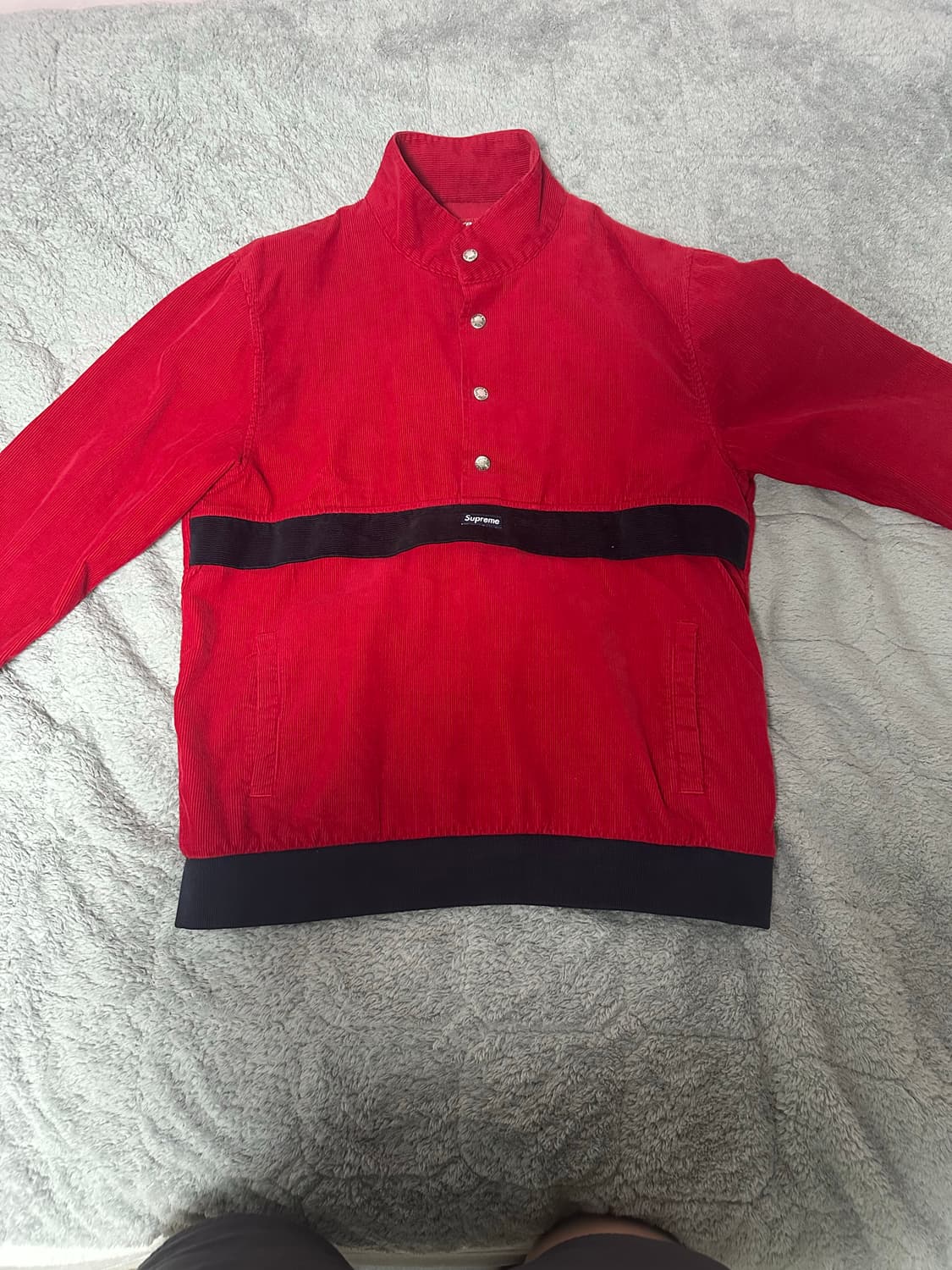 슈프림 코듀로이 스냅 풀오버 12ss 상품이미지2