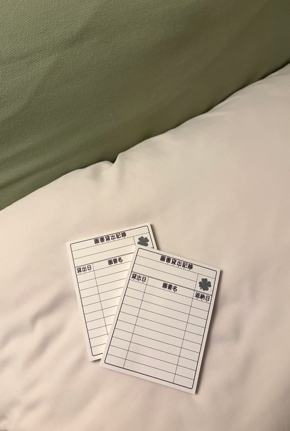 귀를 기울이면 지브리 도서카드 메모지 상품이미지1