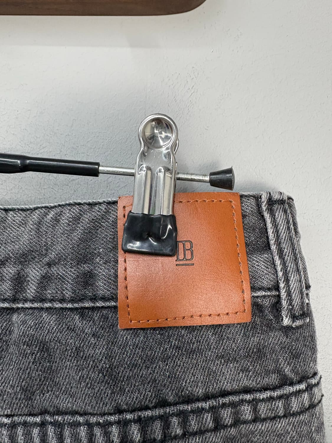 디미트리블랙 워싱 와이드 데님 팬츠 A3468 상품이미지6