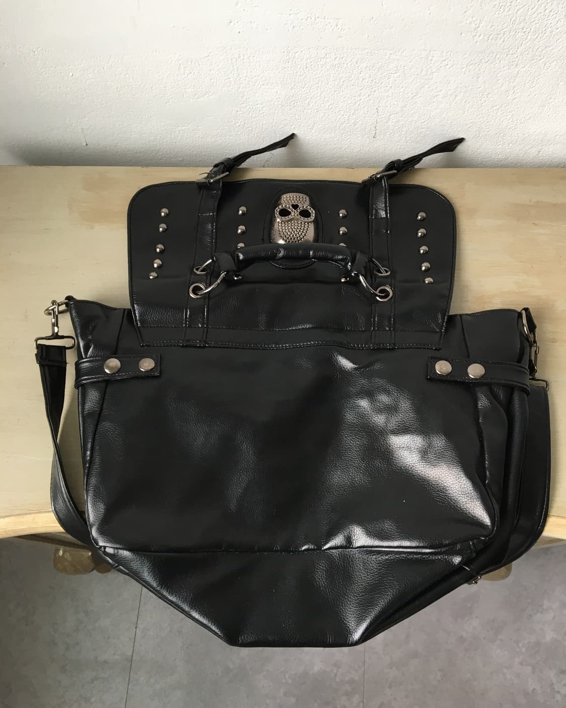 skull stud point cross bag 상품이미지5