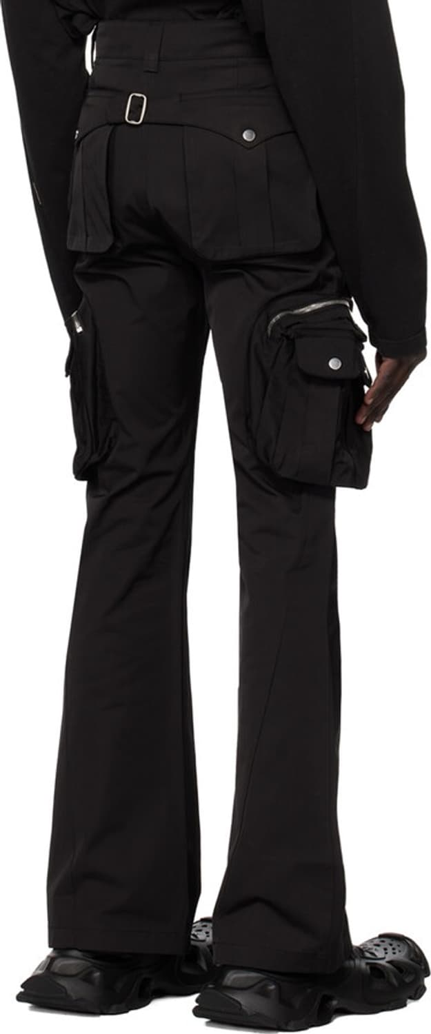 Fffpostalservoce 카고 팬츠 블랙 상품이미지5