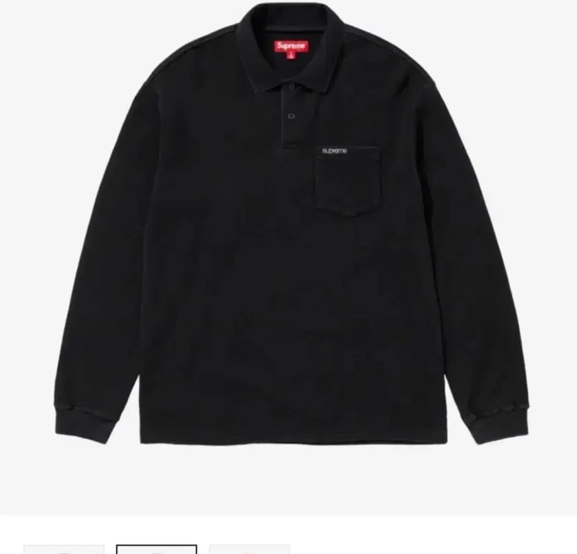 슈프림 써멀 폴로 L 상품이미지1