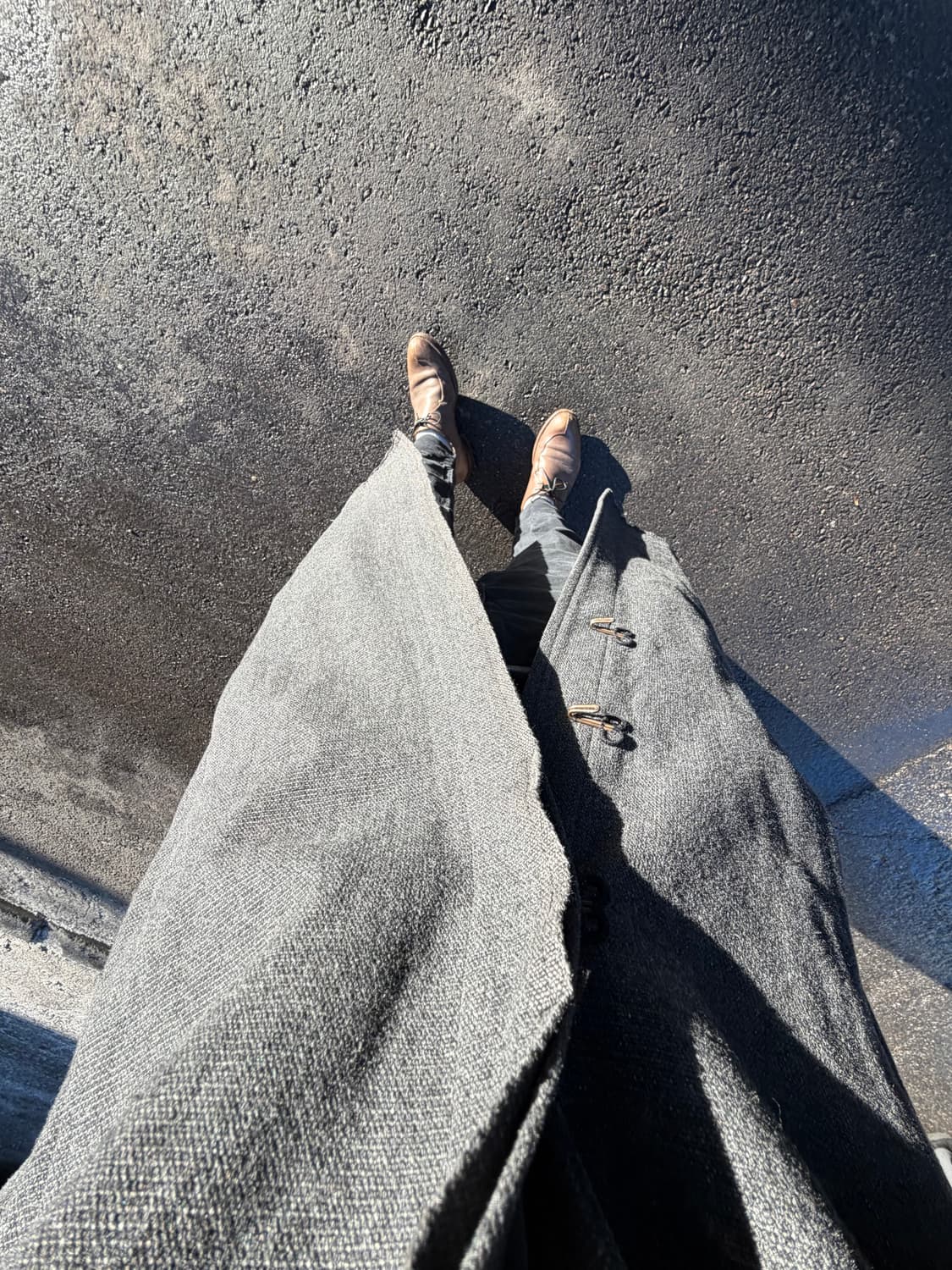 더 비리디 안느 비대칭 스티치 로퍼 상품이미지4