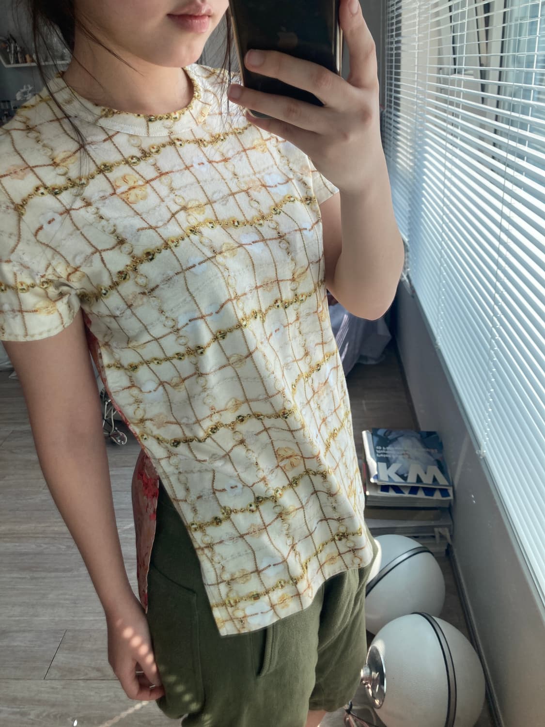 Comme des garcons tricot 풀프린팅 티셔츠 상품이미지2