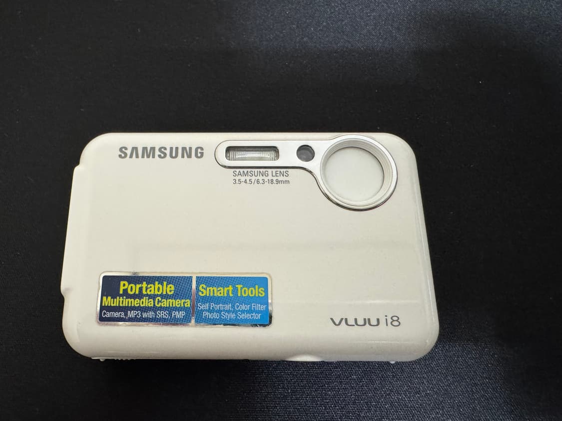 [NCT 재민 디카] 삼성 vluu i8 화이트디카 상품이미지1