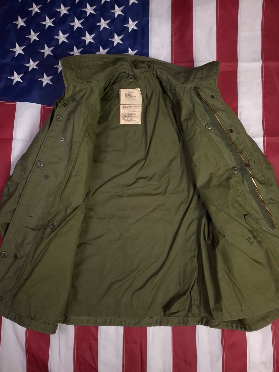 오리지날 미군 78's 지급용 3세대 M-65 필드야상 상품이미지7