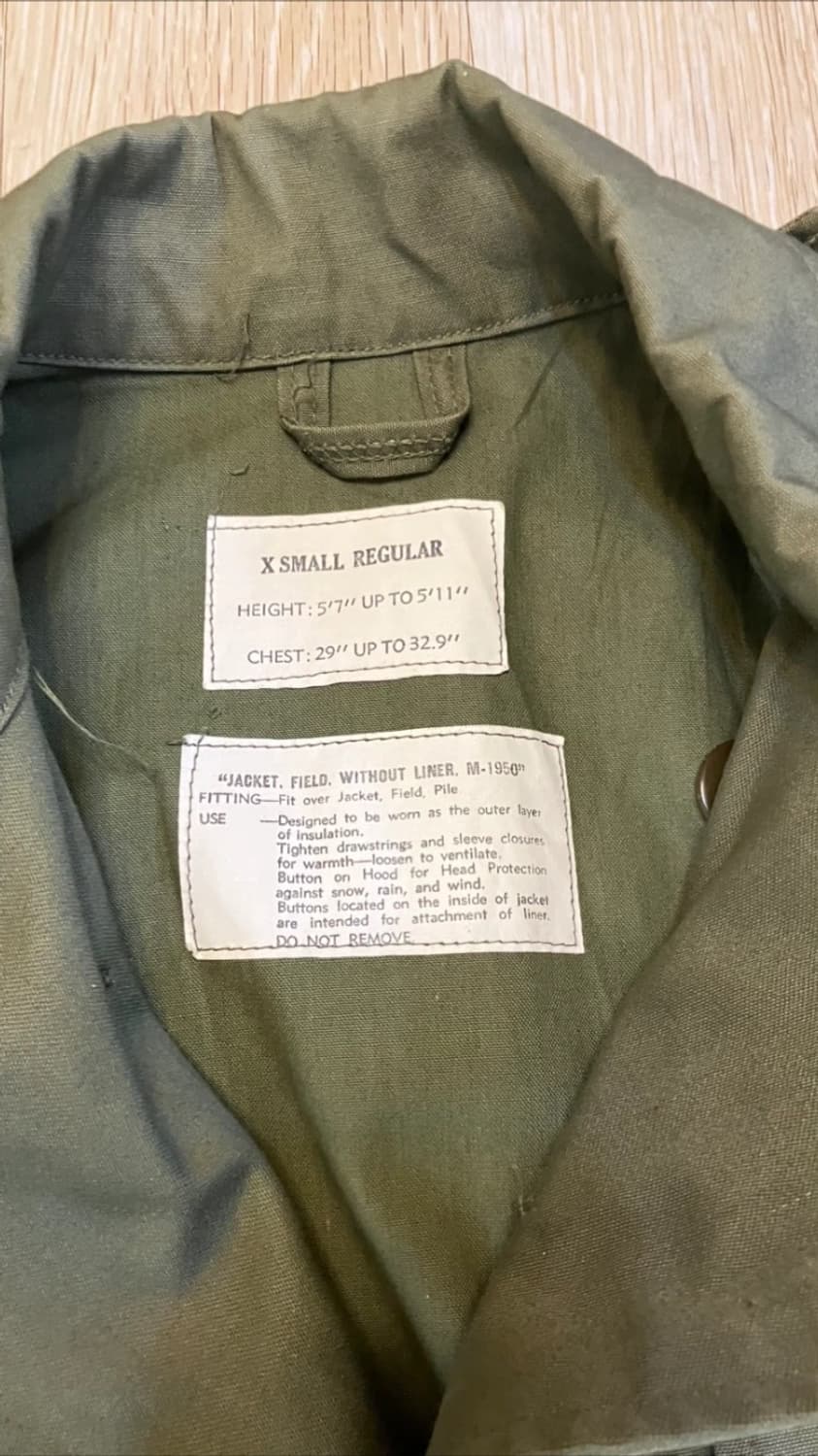 M50 필드자켓(x small regular) 상품이미지4