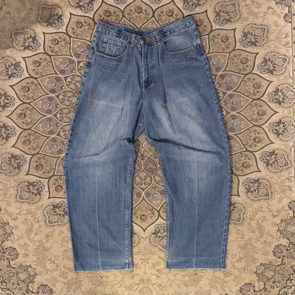 Vtg 백포켓 자수 힙합팬츠 상품이미지3
