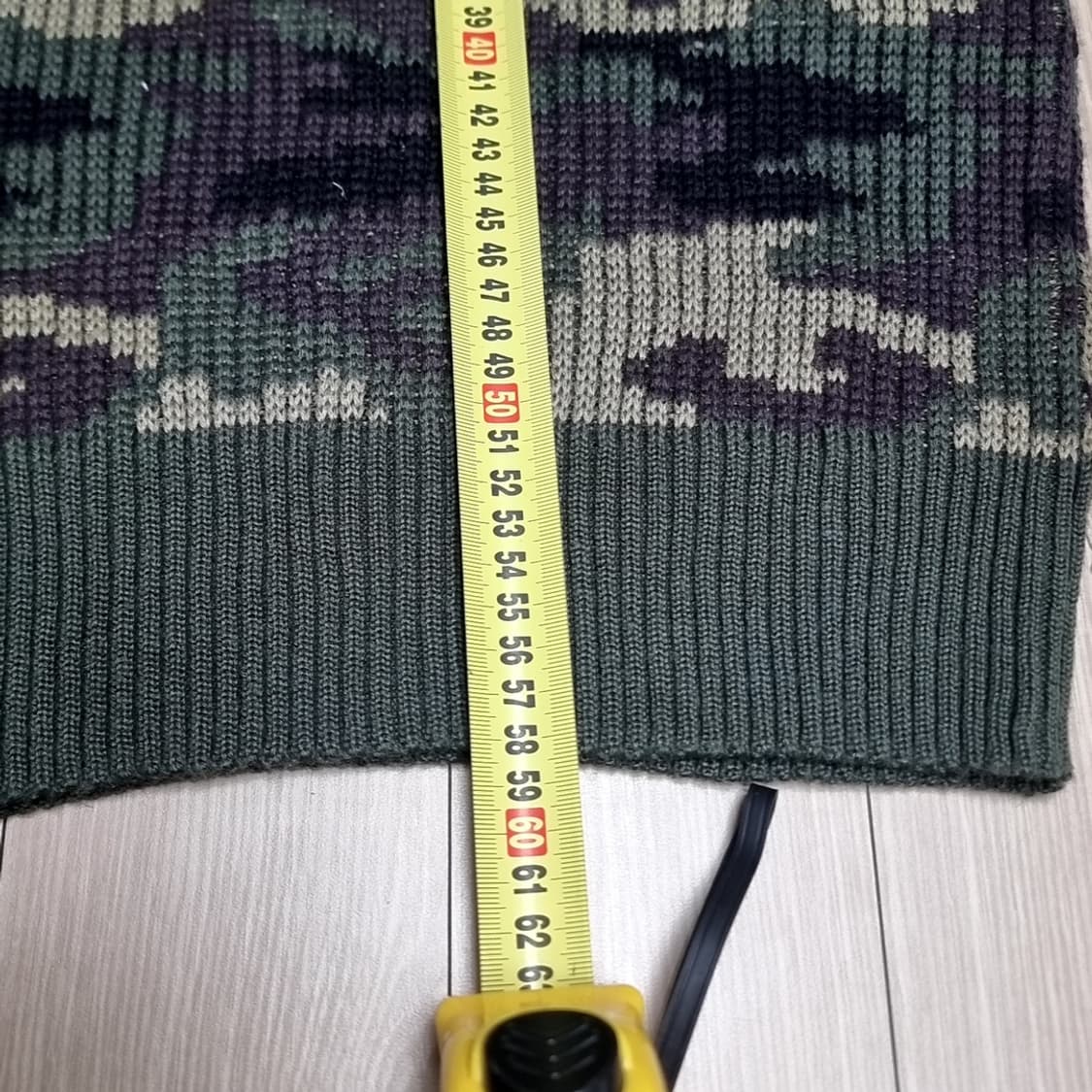 휴스턴 미군  밀리터리 코만도 카모 니트 스웨터(38) 상품이미지9