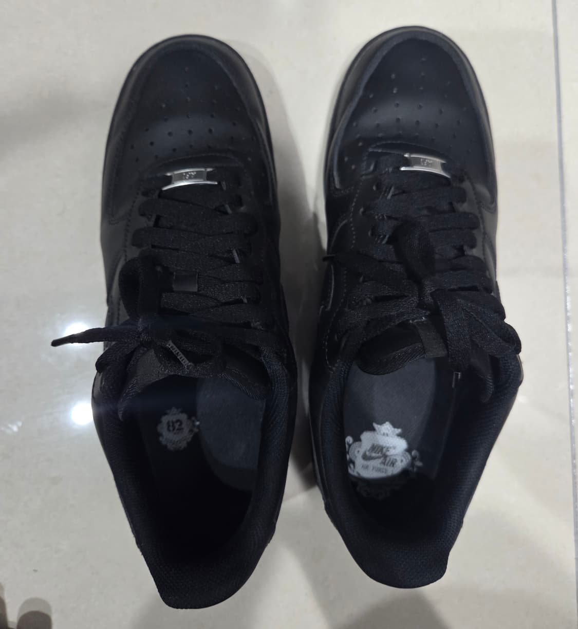 나이키 에어포스 1 07 로우 트리플블랙 280 CW2288-001 올검 상품이미지1