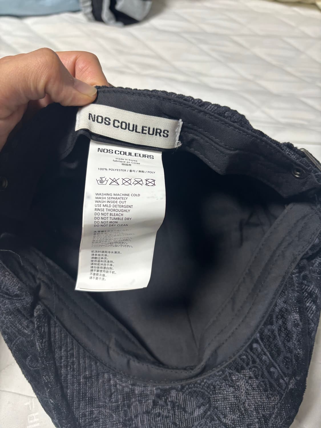 OS) 노쿨러스 페이즐리 헌팅캡 상품이미지3