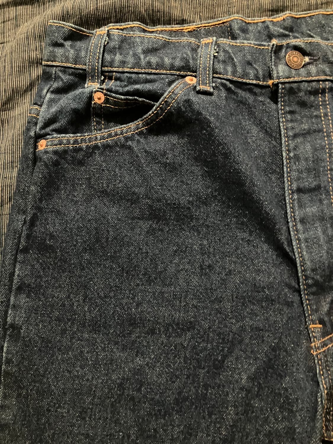 🇺🇸 90s USA 빈티지 리바이스 517 부츠컷 데님 팬츠 상품이미지4