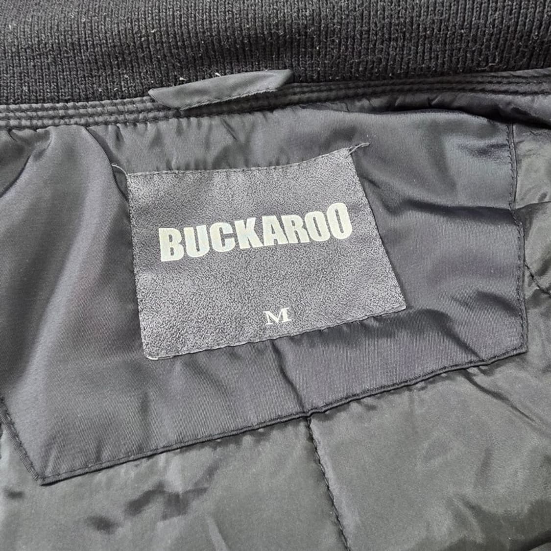 버커루 블랙 MA-1 밀리터리 블루종 M 상품이미지6