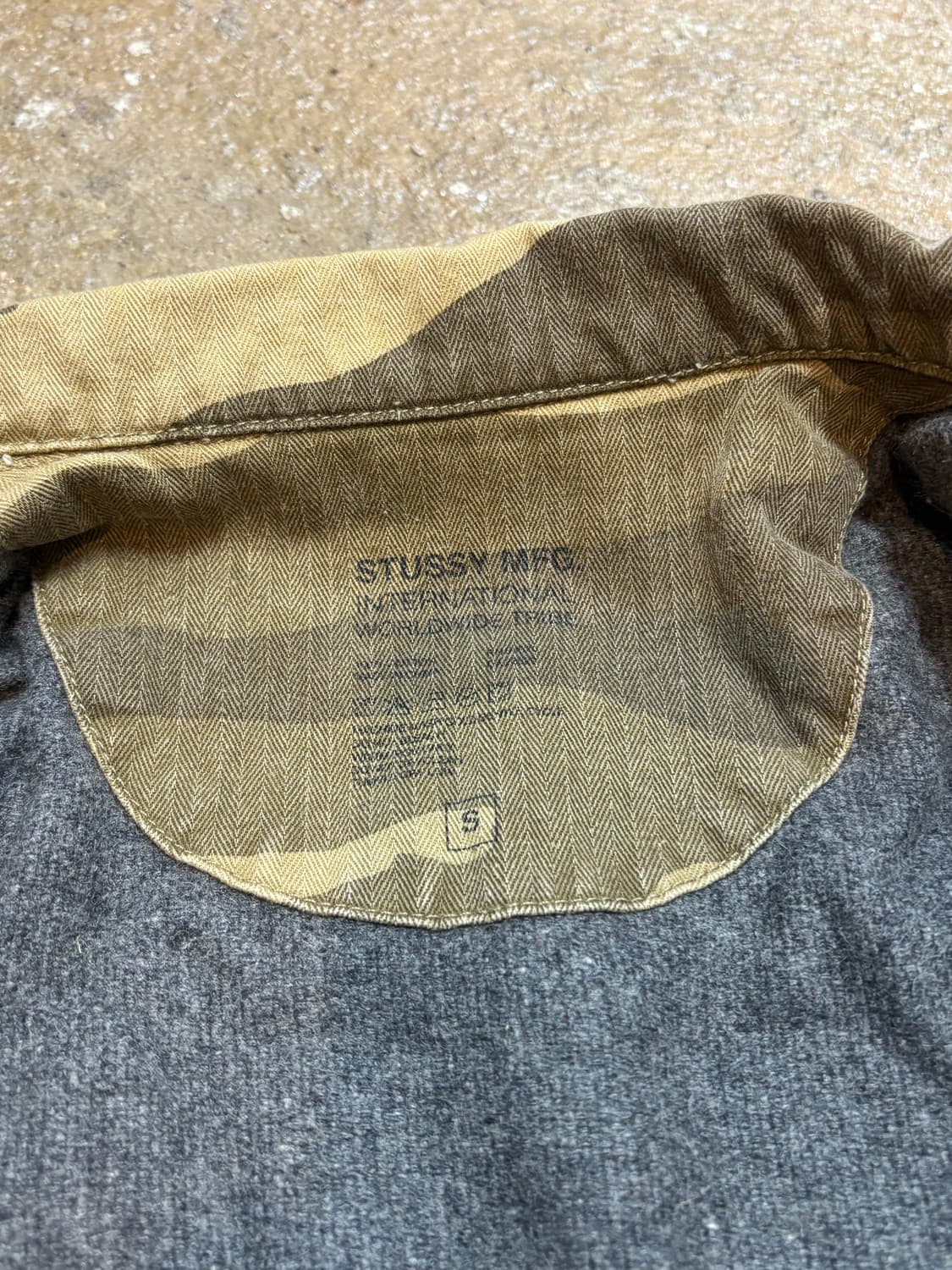 올드 스투시 밀리터리 필드 자켓 상품이미지6