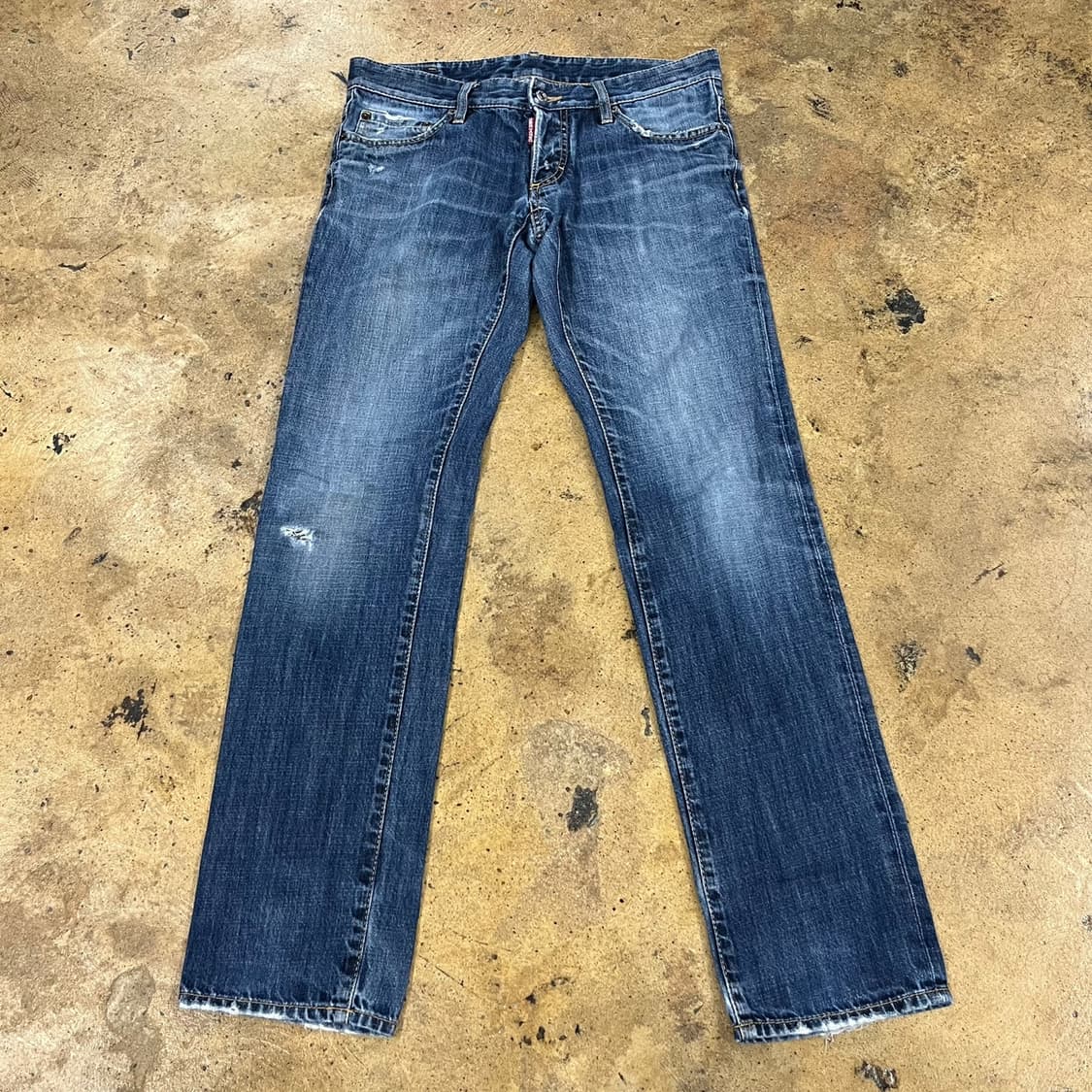 [정품/48] Dsquared2 디스퀘어드 블루 데님 청바지 b19 상품이미지2