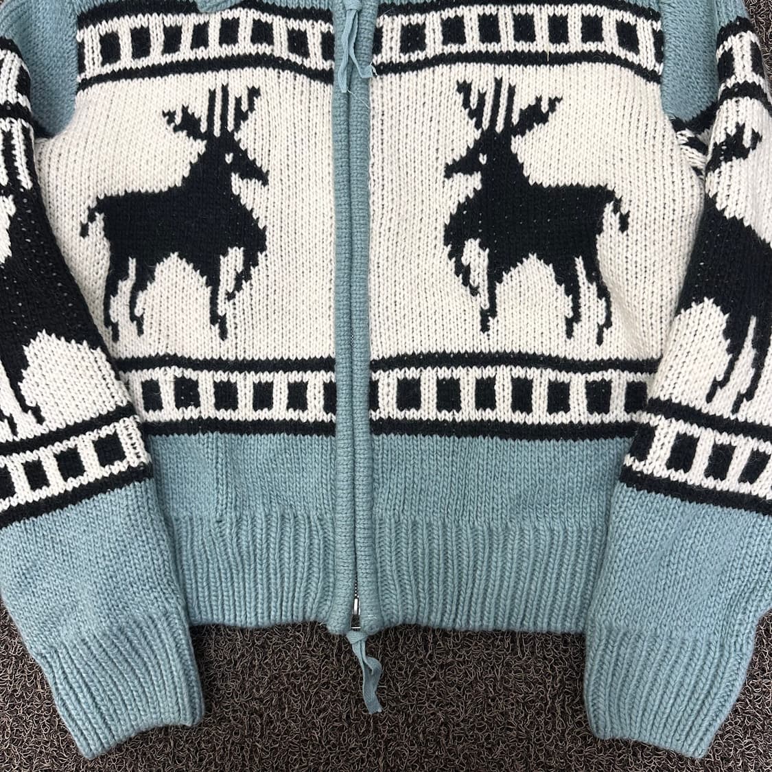 파르티멘토 노르딕 여성 니트 집업 FREE 상품이미지4