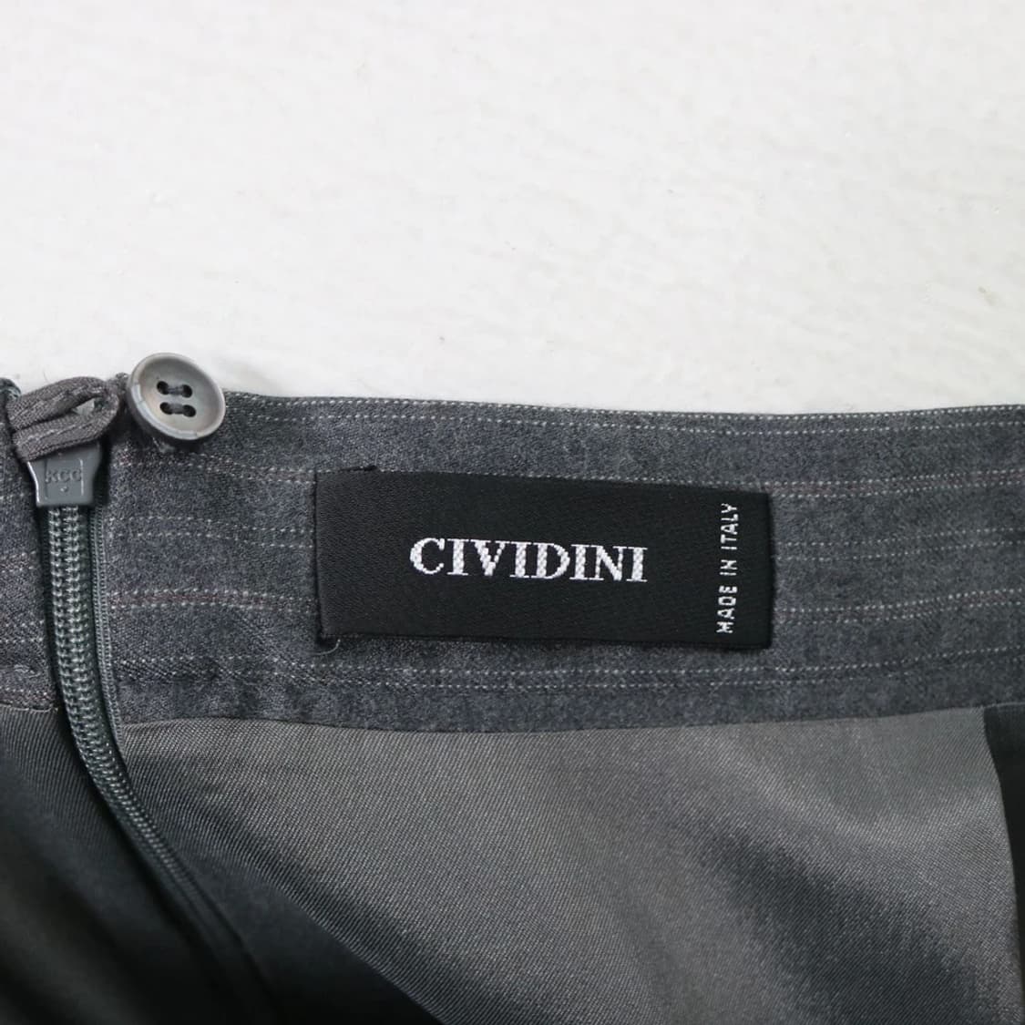 CIVIDINI 캐시미어 울 혼방 유니크 스커트 60887 상품이미지5