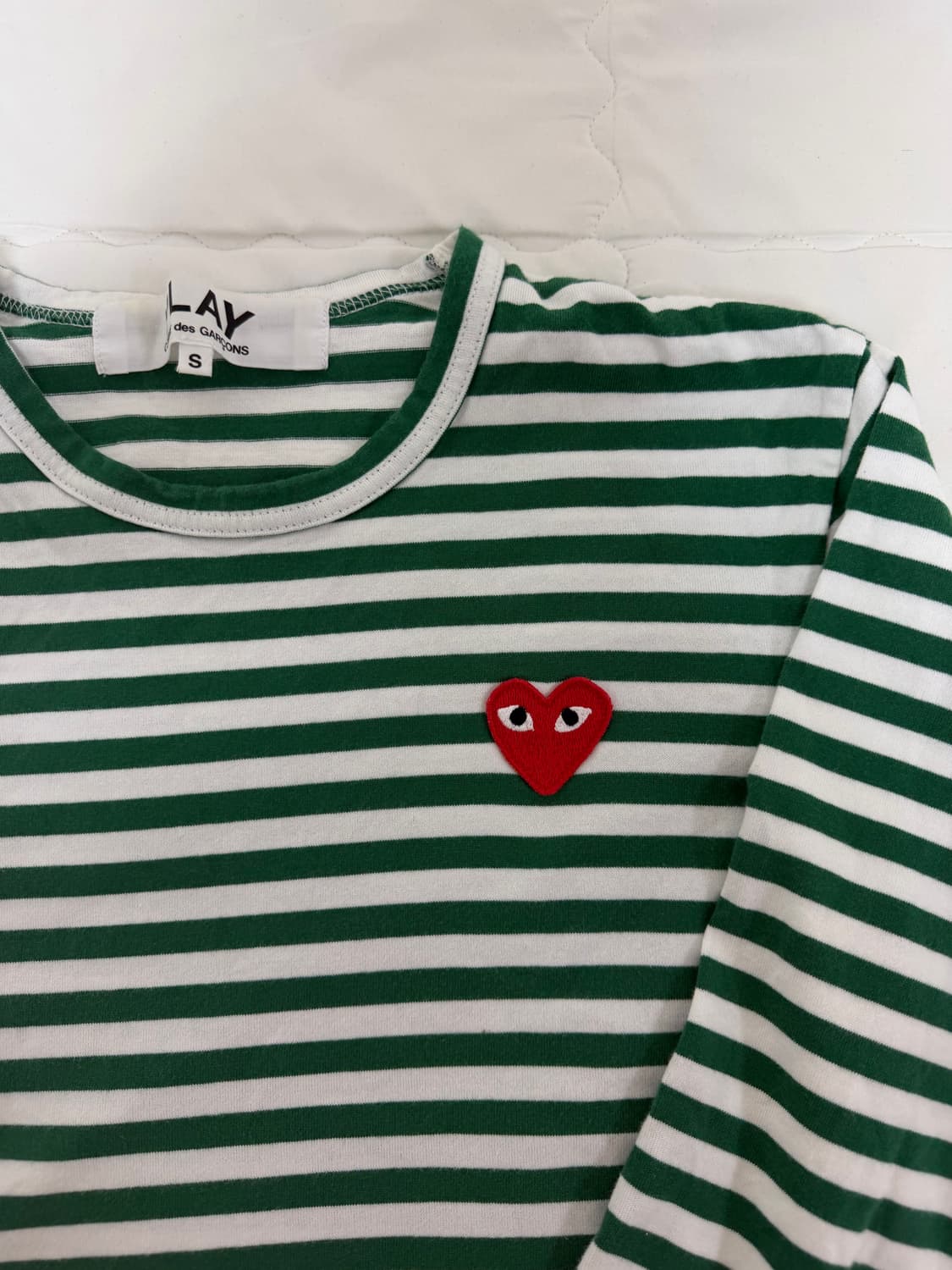 꼼데가르송 스트라이프 롱슬리브 상품이미지2