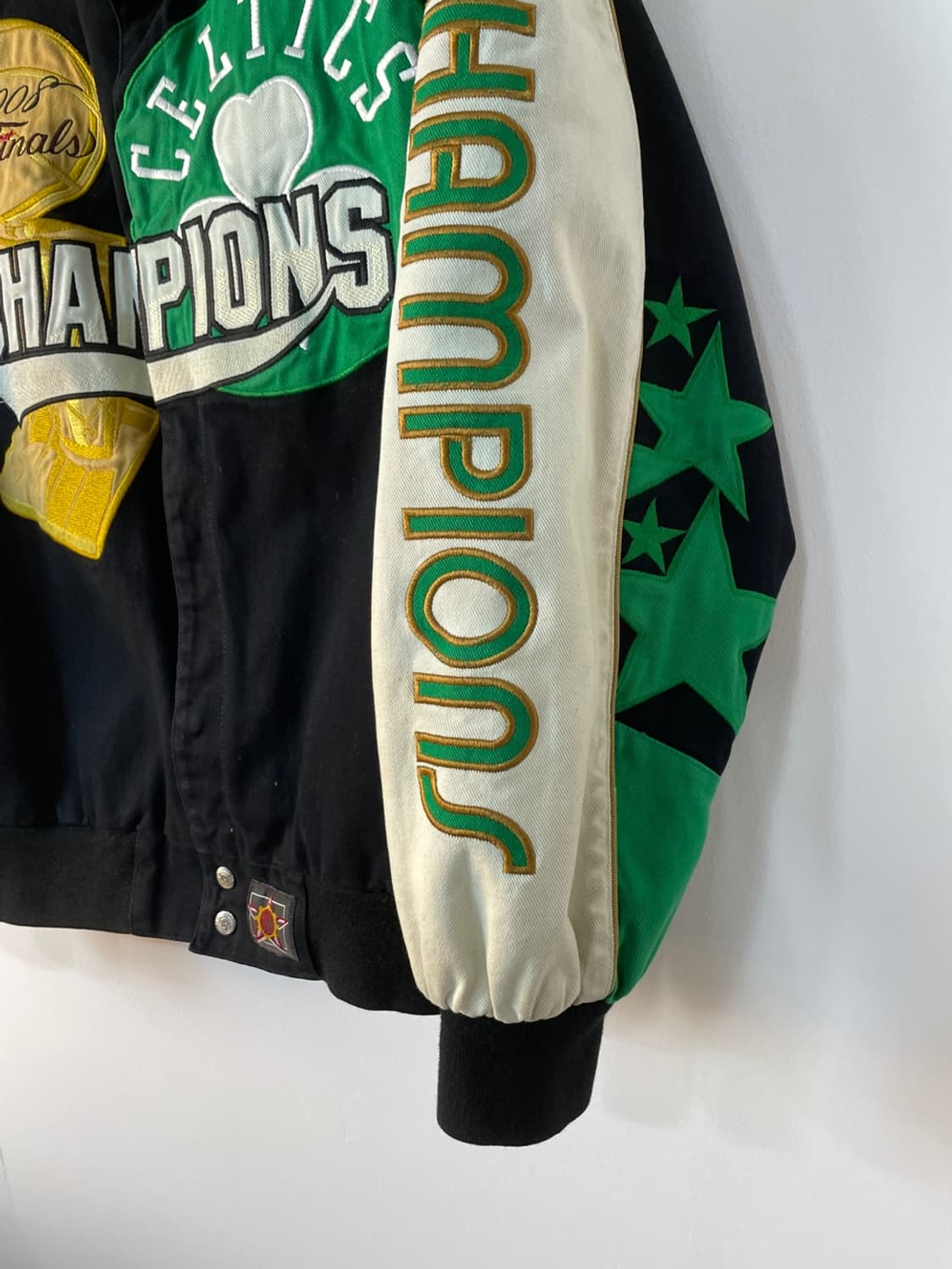 Jh Design NBA BostonCelticsVarsityJacket 상품이미지6