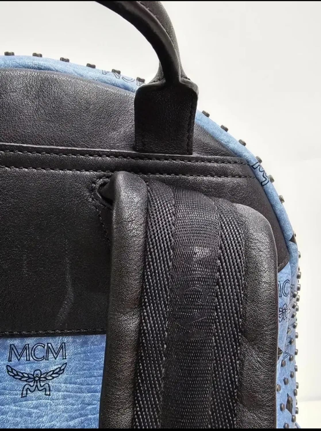 MCM 스타크 스페셜 미듐 백팩 / 블루
 상품이미지5