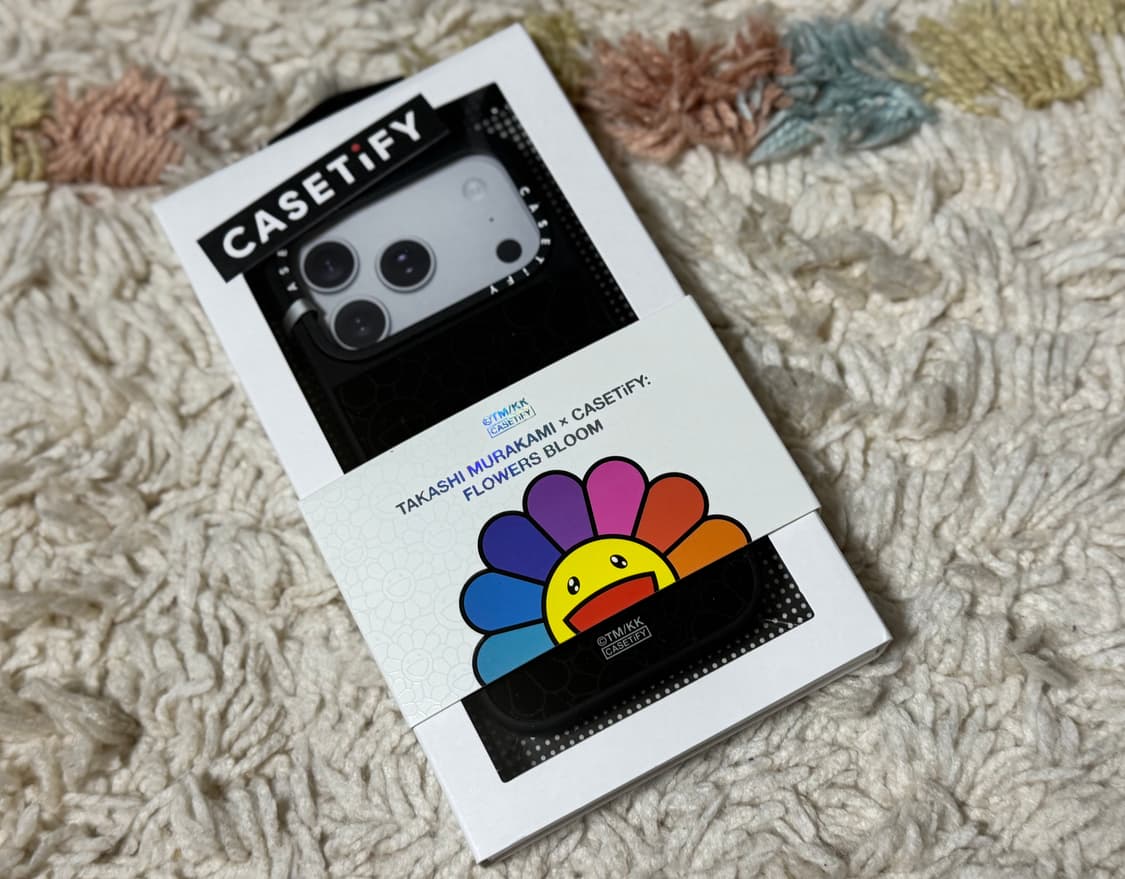 케이스티파이 무라카미 블랙 플라워 17 프로(새제품) 상품이미지4