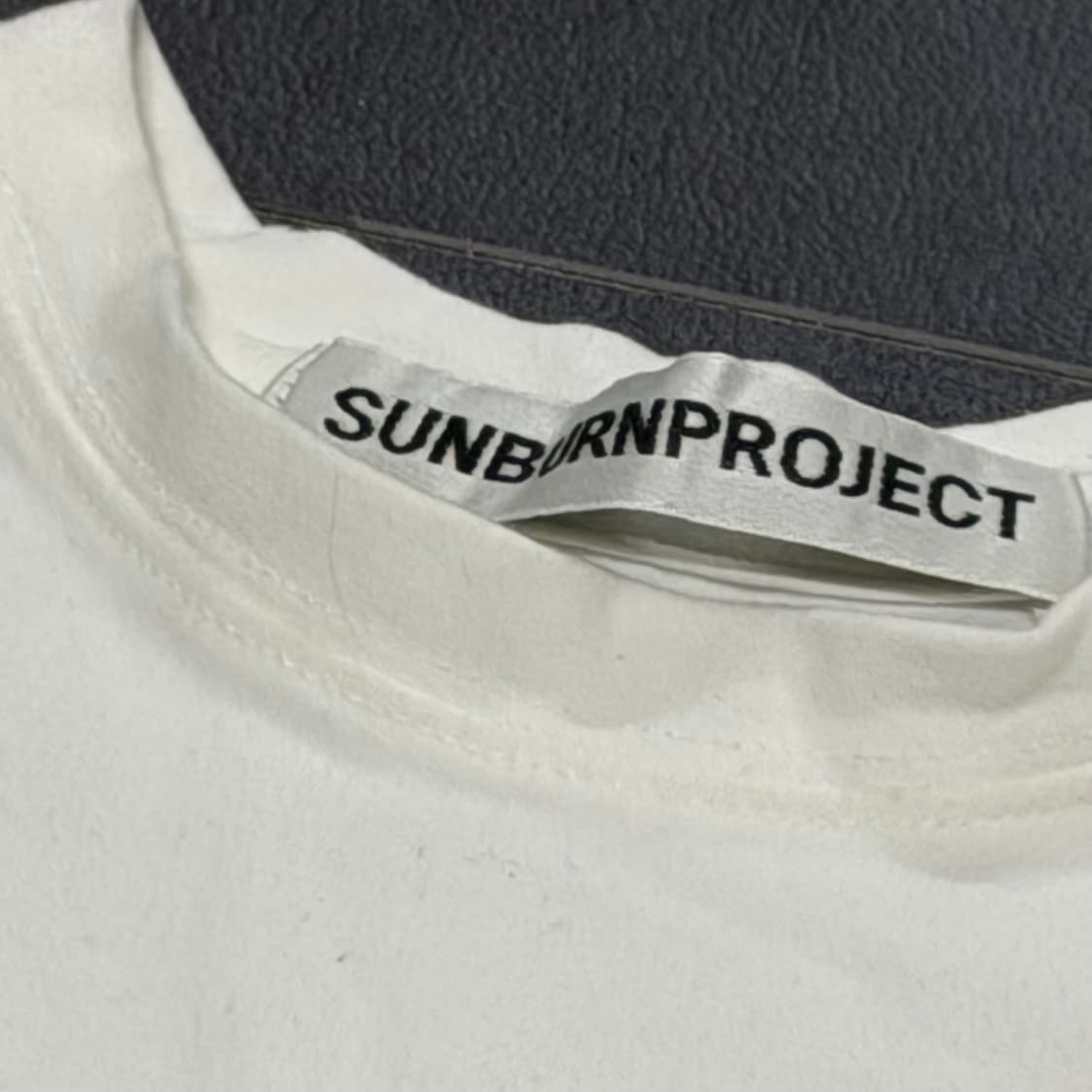 썬번프로젝트 반팔 sbpj t shrit white 상품이미지2