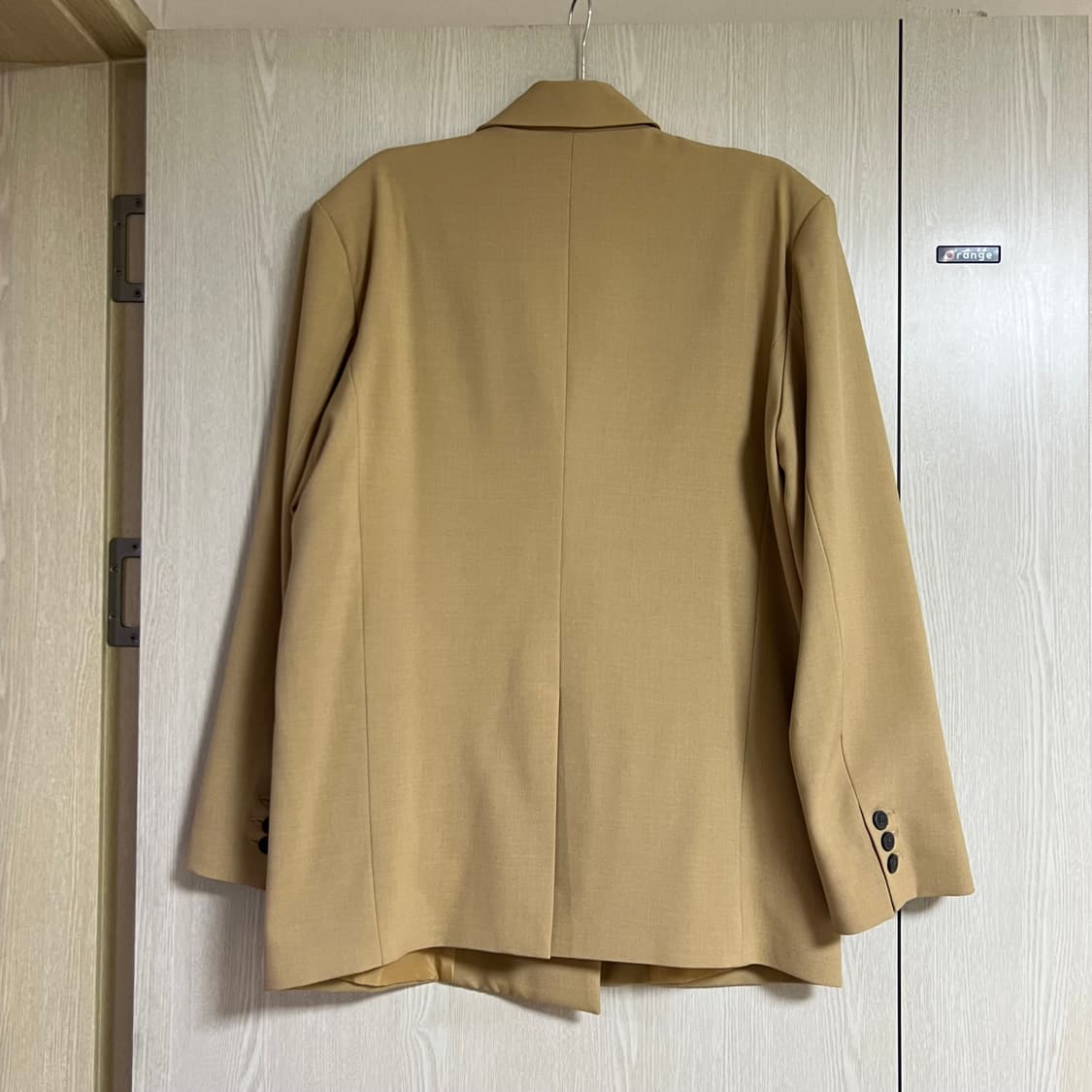 오버핏 원버튼자켓 상품이미지4