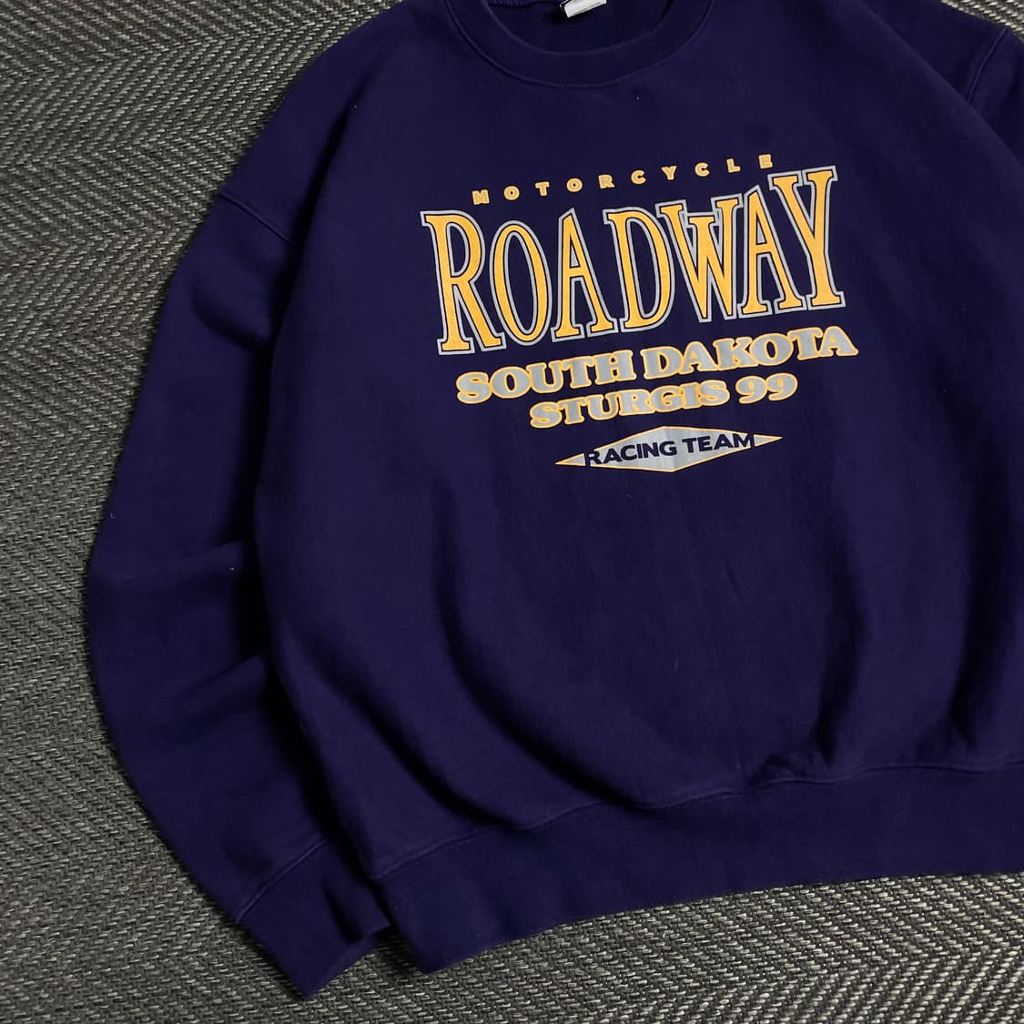 아웃스탠딩 로드웨이 스웨트 맨투맨 퍼플y 4878 상품이미지4