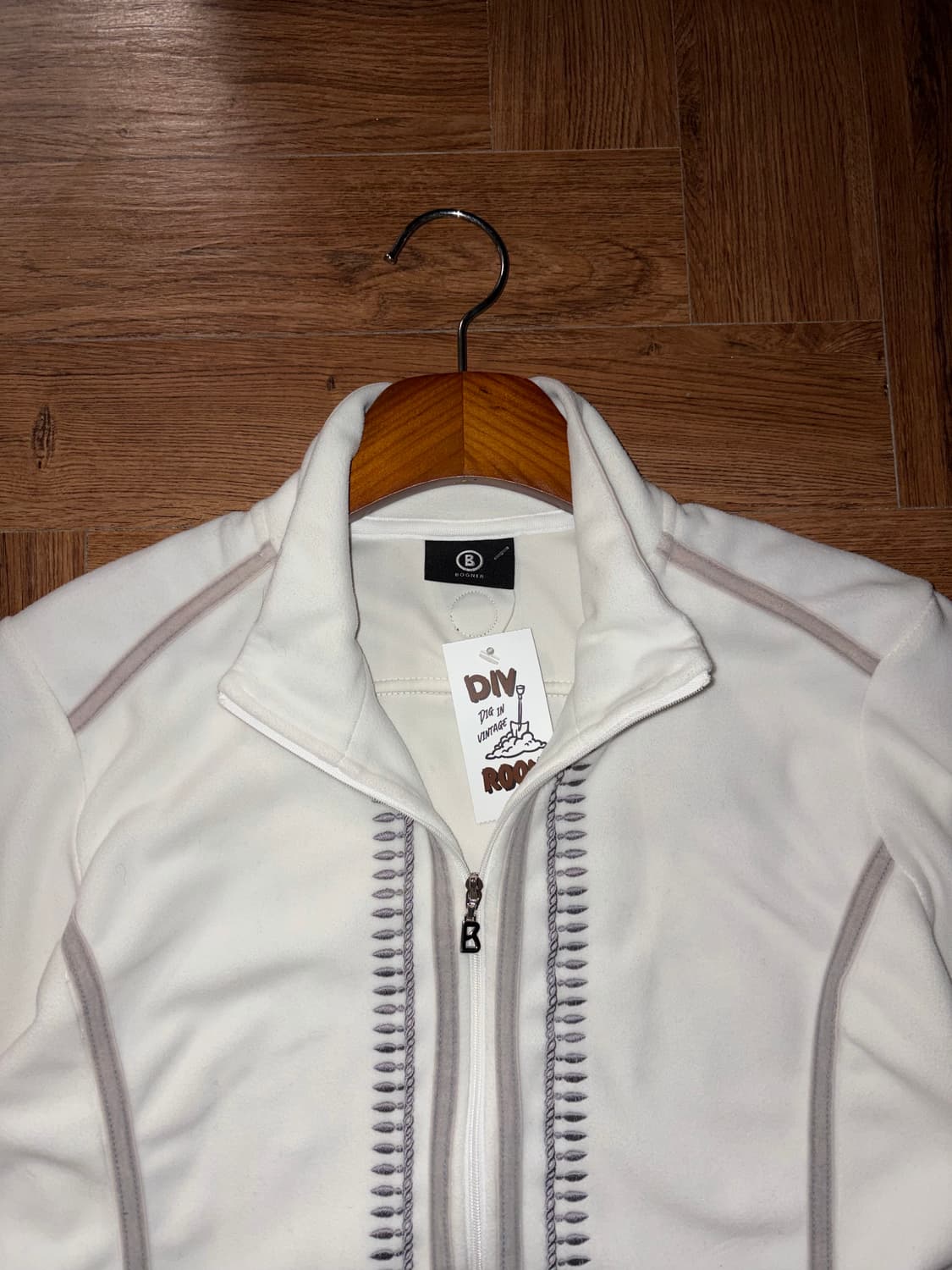 빈티지 디테일 플리스 집업 상품이미지7