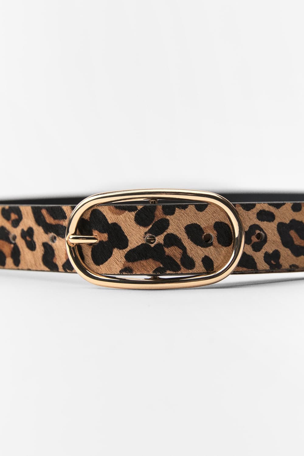 자라 레오파드 리얼 송치 벨트 상품이미지2