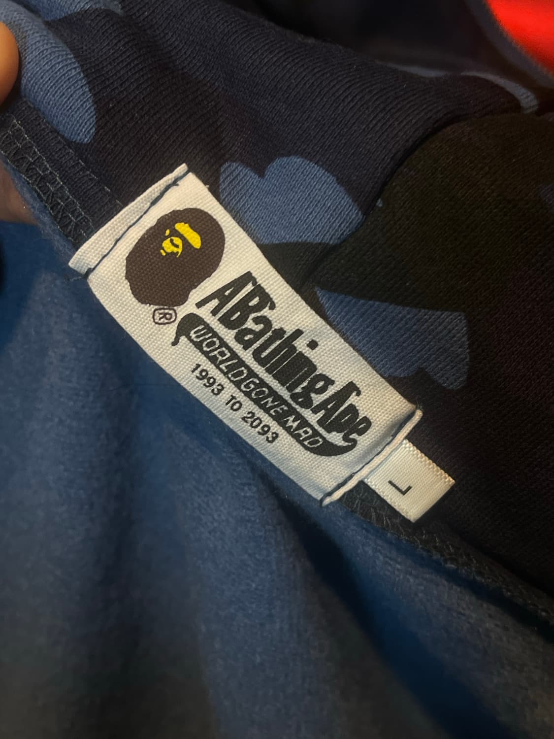 베이프 샤크 후드집업 상품이미지2