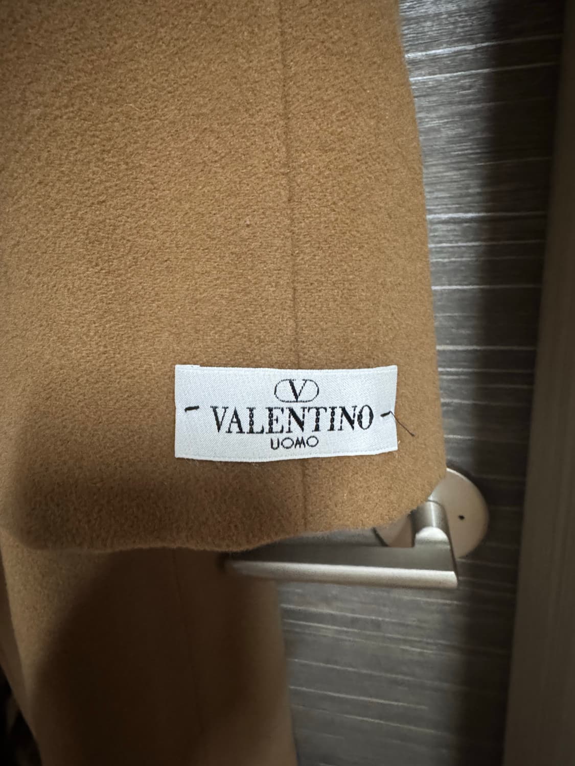 발렌티노 울캐시미어 벨티드 발마칸 코트 상품이미지6