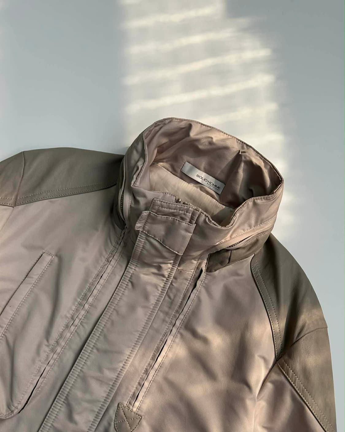 [100] 솔리드옴므 램스킨 멀티포켓 테크웨어 집업 자켓 상품이미지8