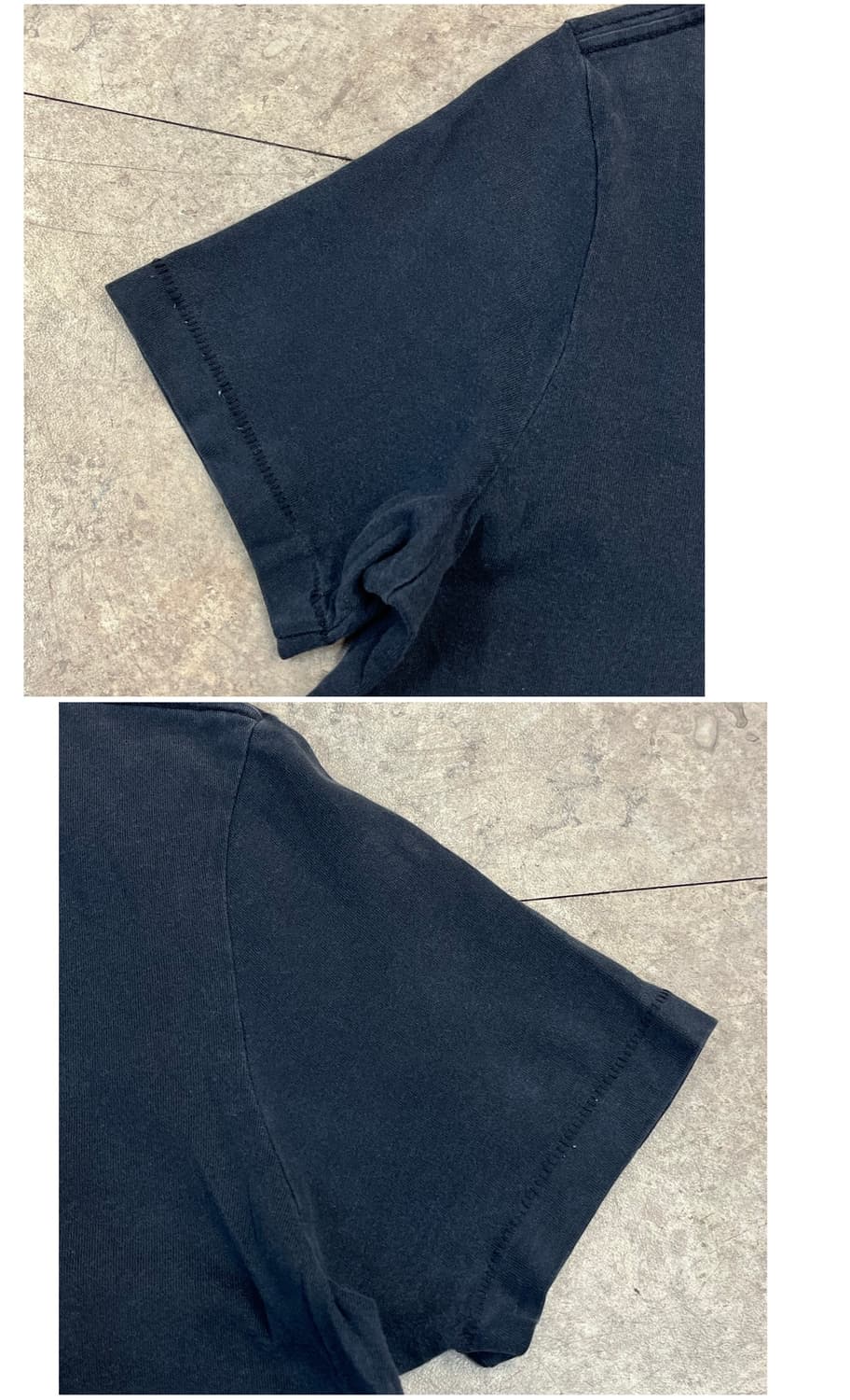 아베크롬비 패치 반팔티 네이비 M #csz3789 상품이미지9