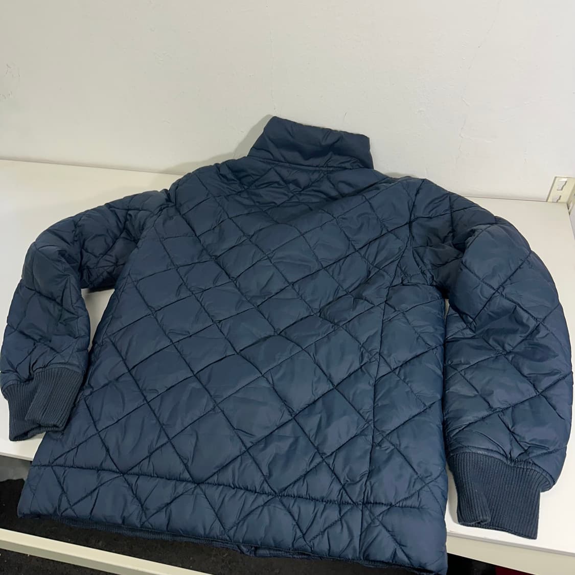 M 타미힐피거 네이비 퀼팅자켓 상품이미지5